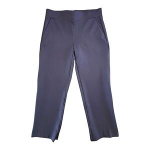 LOFT Dress Pants Adult Medium Petietes Navy Blue Stretch Womens Pockets Business